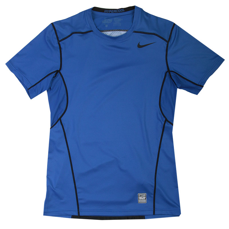 мужская синяя футболка Nike Hypercool FTTD 636155-480 - цена, описание, фото 1